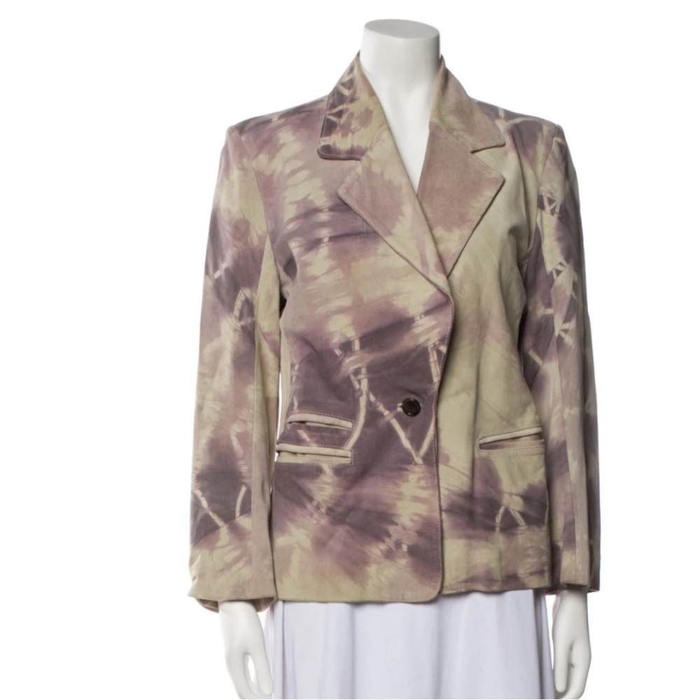 Ann Demeulemeester 2001 Vintage Suede Blazer